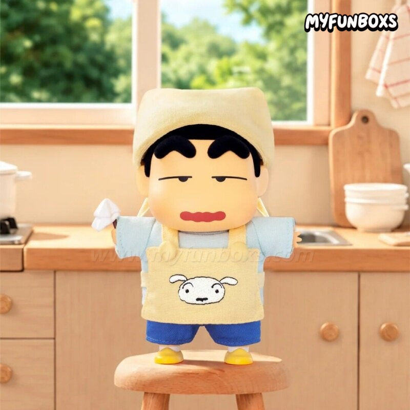 CRAYON SHINCHAN Cute Life Series Plush Charm Blind Box