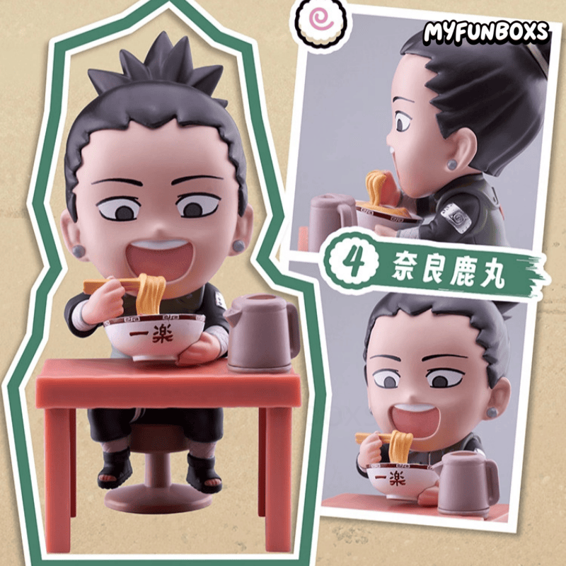 Naruto Shippuden Ramen Theme Series Figure Blind Box Shikamaru Nara