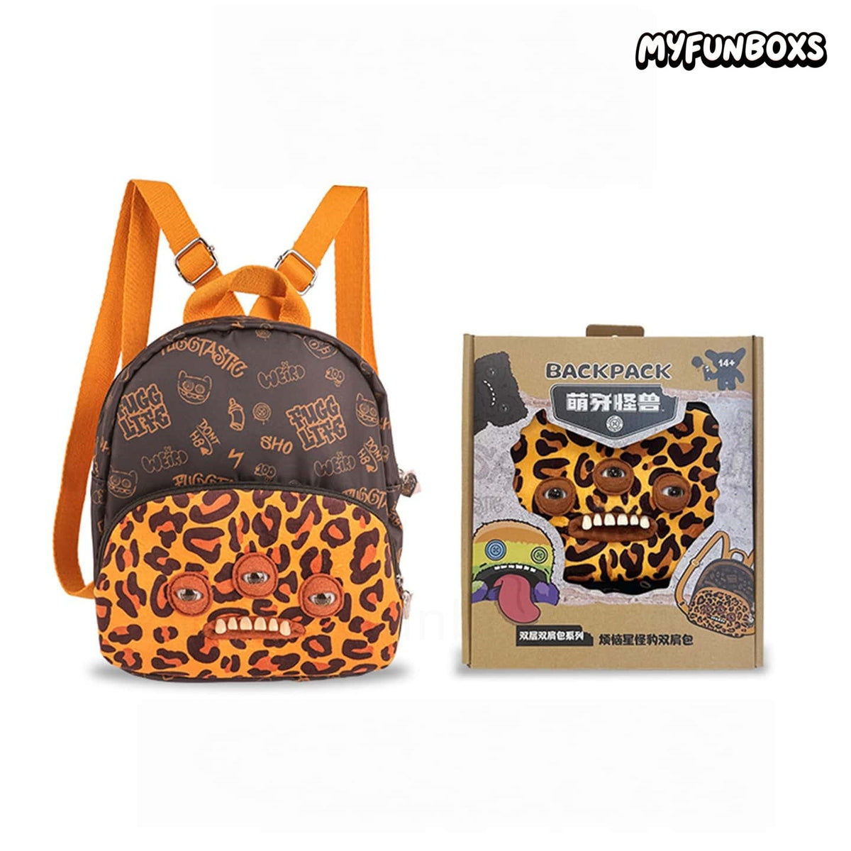 Fuggler Funny Ugly Monster Plush Backpack
