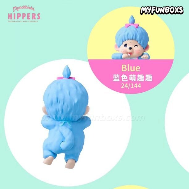 Monchhichi HIPPERS Decorative Mini Figures Colors Wink Series Blind Box