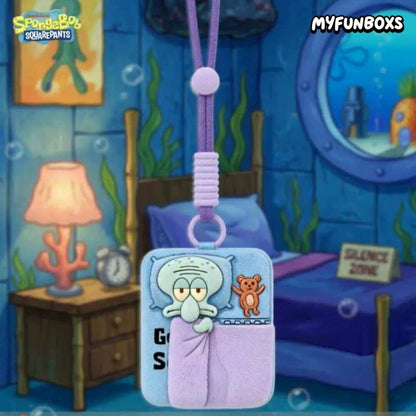 Squidward‘s Daily Life Series Coin Purse Keychain Blind Box