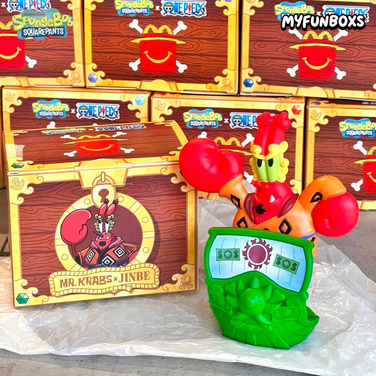 McDonald‘s Happy Meal SpongeBob SquarePants x ONE PIECE Series Figure