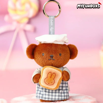 Miffy Bakery Series Plush Keychain Blind Box（In stock）