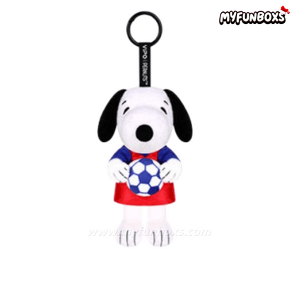 PEANUTS Snoopy Soccer Series Plush Keychain Blind Box