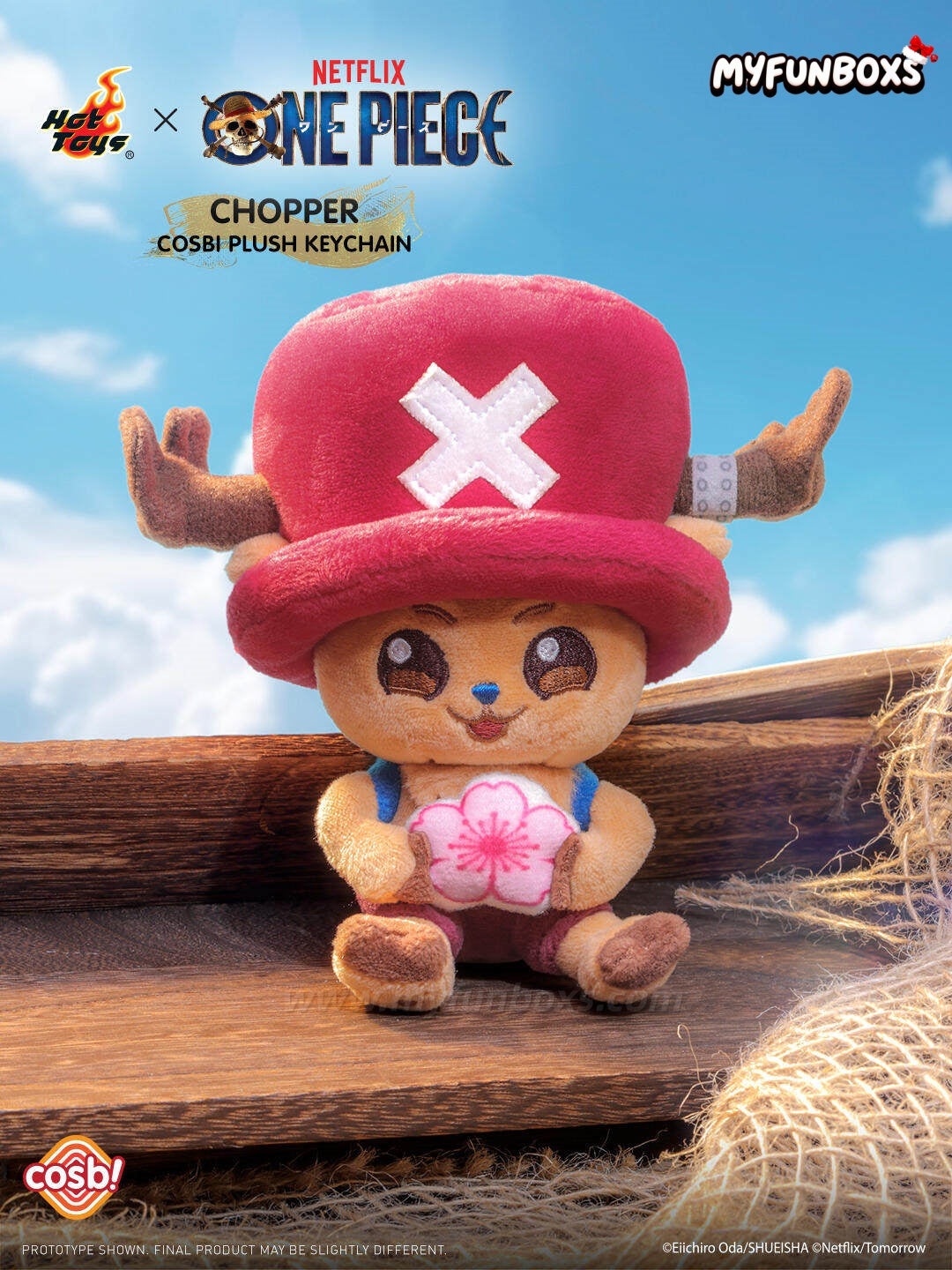 One Piece Chopper Series Plush Keychain Collection Blind Box