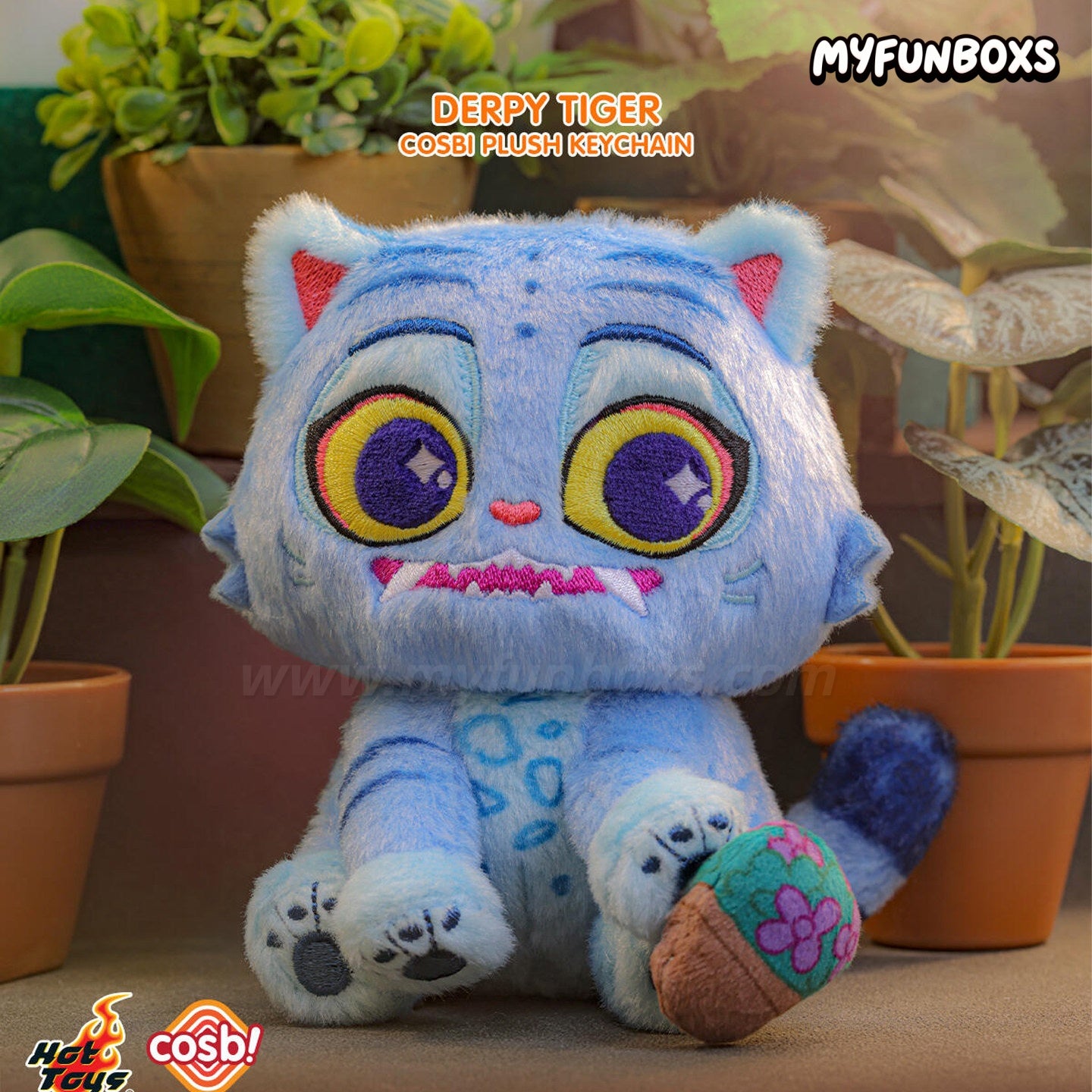 Hot Toys KPop Demon Hunters Cosbi plush keychain blind box(PRE-ORDER)