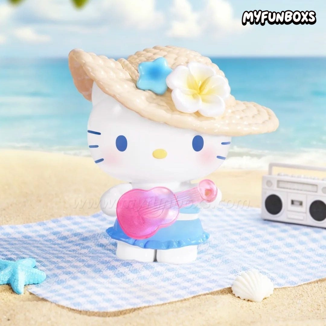 Hello Kitty Summer Beach Series Figures Blind Box
