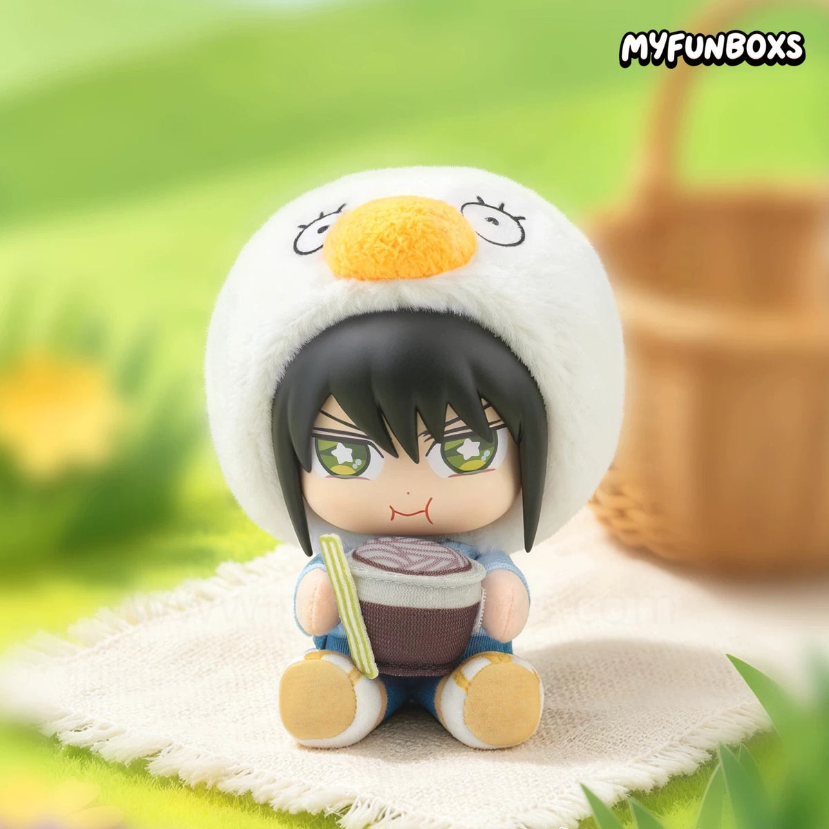 Gintama Eat Full Series Plush Pendant Blind Box (PRE-ORDER)