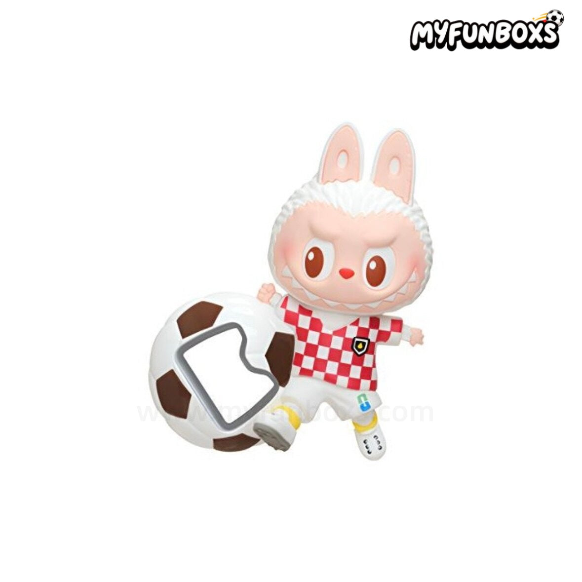 POP MART THE MONSTERS × FIFA Series bottle opener fridge magnet blind box