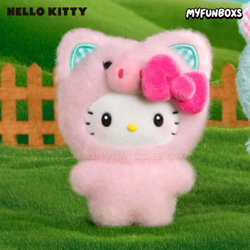 Hello Kitty Little Ranch Series Plush Pendant Blind Box
