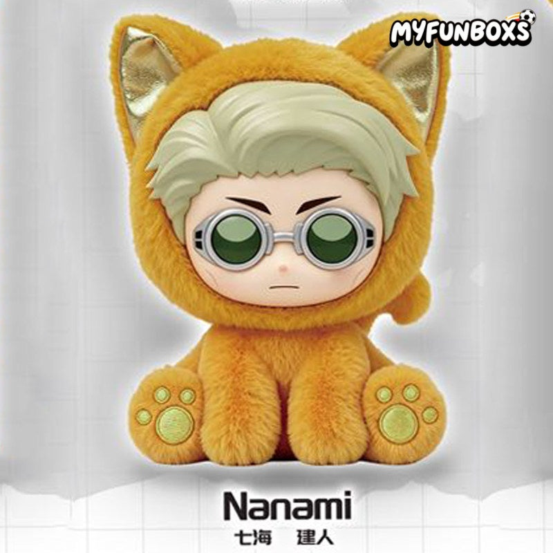 Jujutsu Kaisen Sitting Cat Party Series Plush Pendant Blind Box (PRE-ORDER)