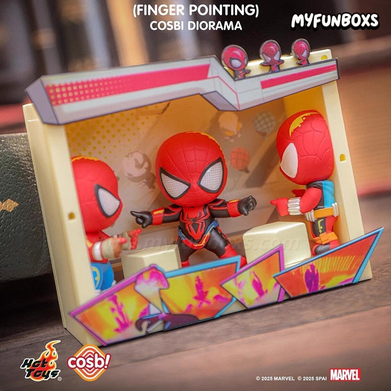 Hot Toys Spider-Verse Cosbi Diorama blind box