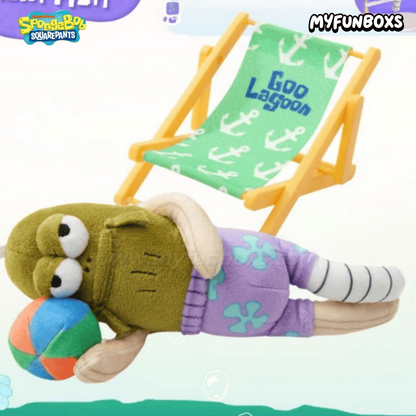 SpongeBob Bikini Bottom Beach Stall Series Action Plush Pendant Blind Box (PRE-ORDER)