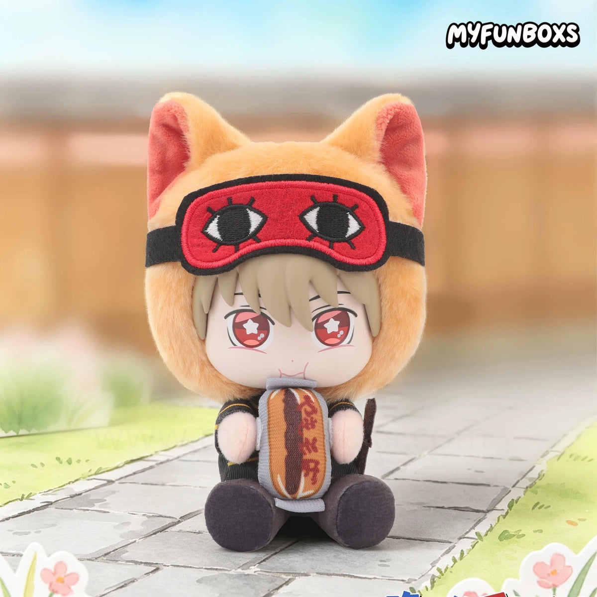 Gintama Eat Full Series Plush Pendant Blind Box (PRE-ORDER)