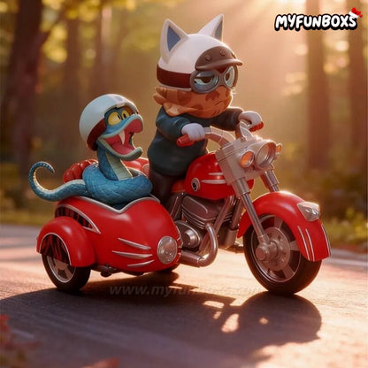 DSN Zootopia 2 CRAZY CAR CAR Series Figure Blind Box