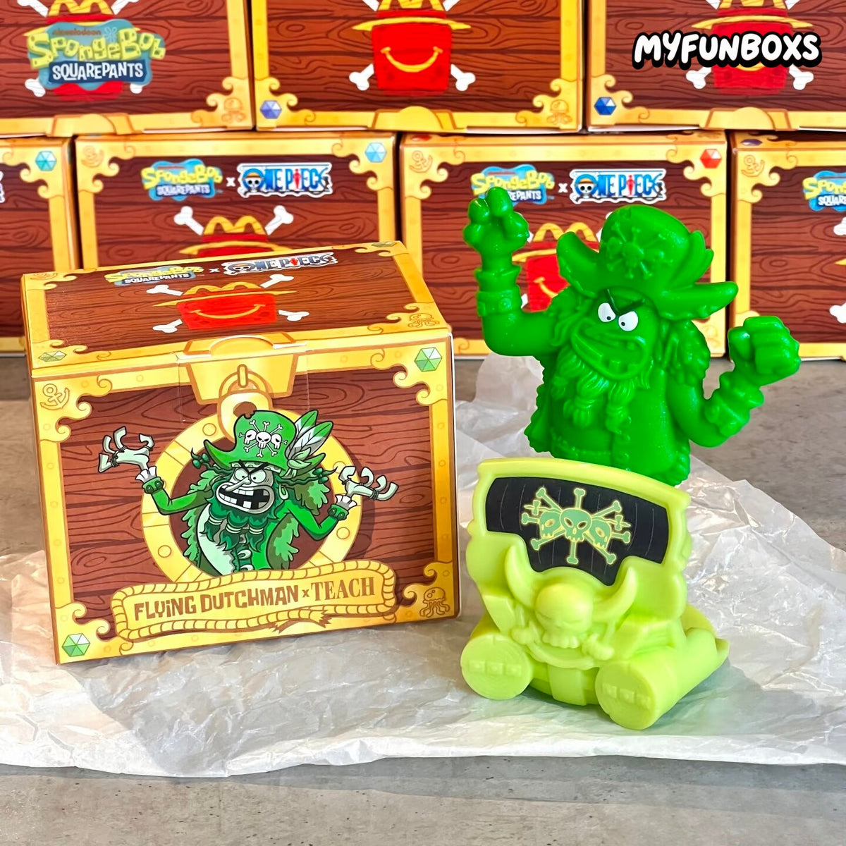 McDonald‘s Happy Meal SpongeBob SquarePants x ONE PIECE Series Figure