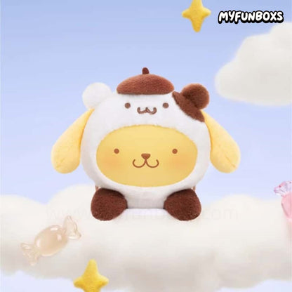 SANRI0 Sweet Whispers Stickers Series Plush Charm Blind Box