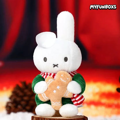 Miffy Christmas Winter Series plush keychain blind box