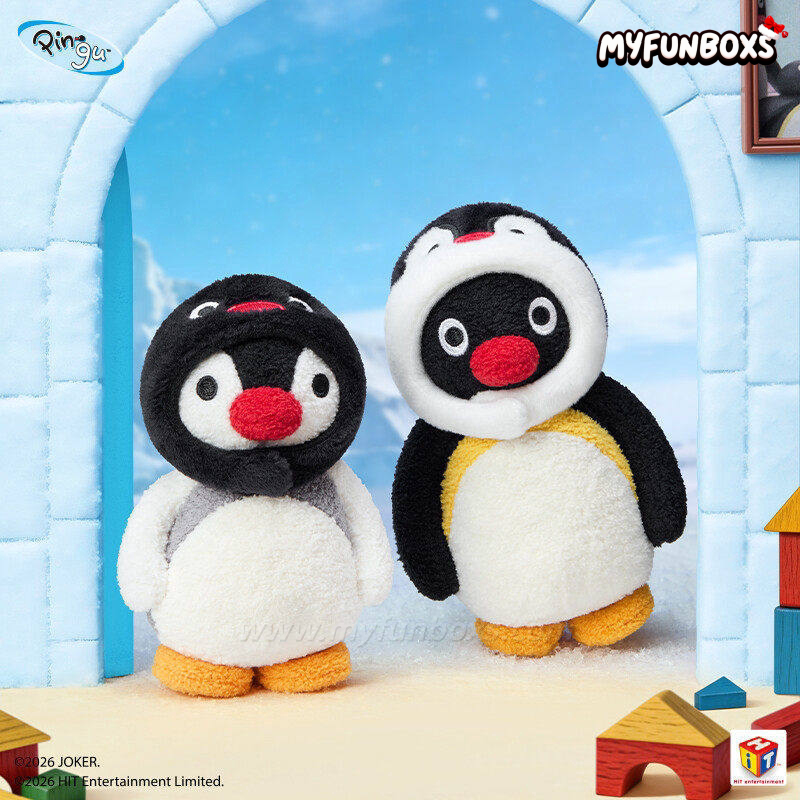 Pingu MINI MEME Plush Keychain Blind Box(Pre-Order)