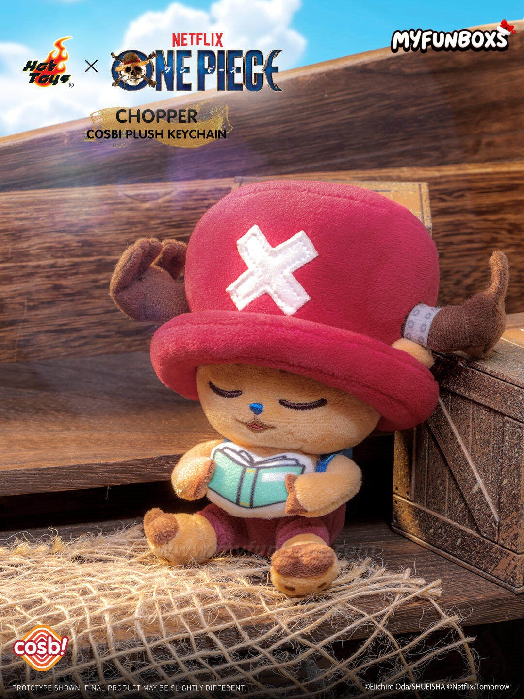 One Piece Chopper Series Plush Keychain Collection Blind Box