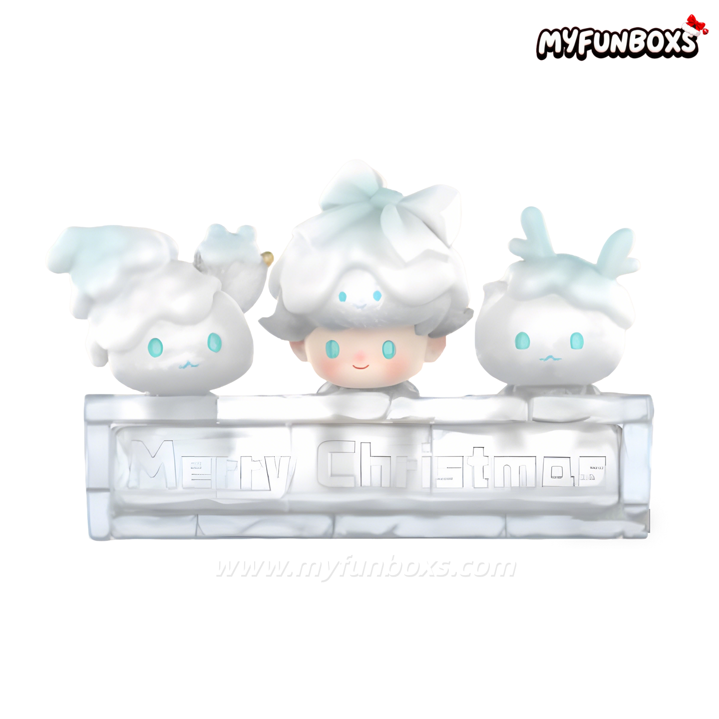 POP MART DIMOO Letters from Snowman Series Blind Box (Whole Set Opened)