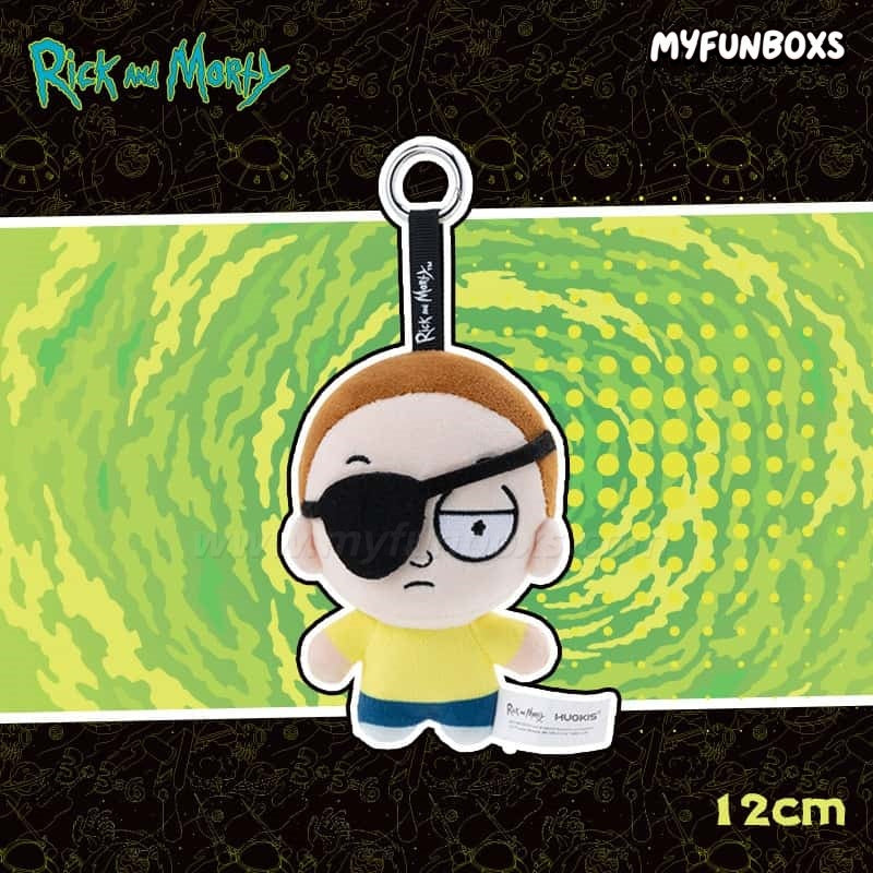 Rick and Morty Multiverse plush keychain