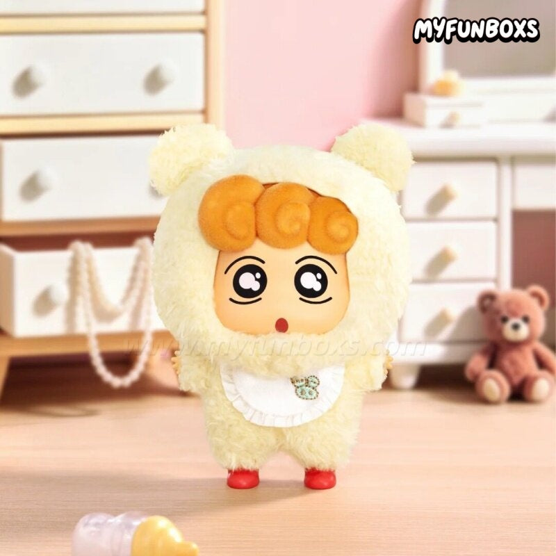 CRAYON SHINCHAN Cute Life Series Plush Charm Blind Box