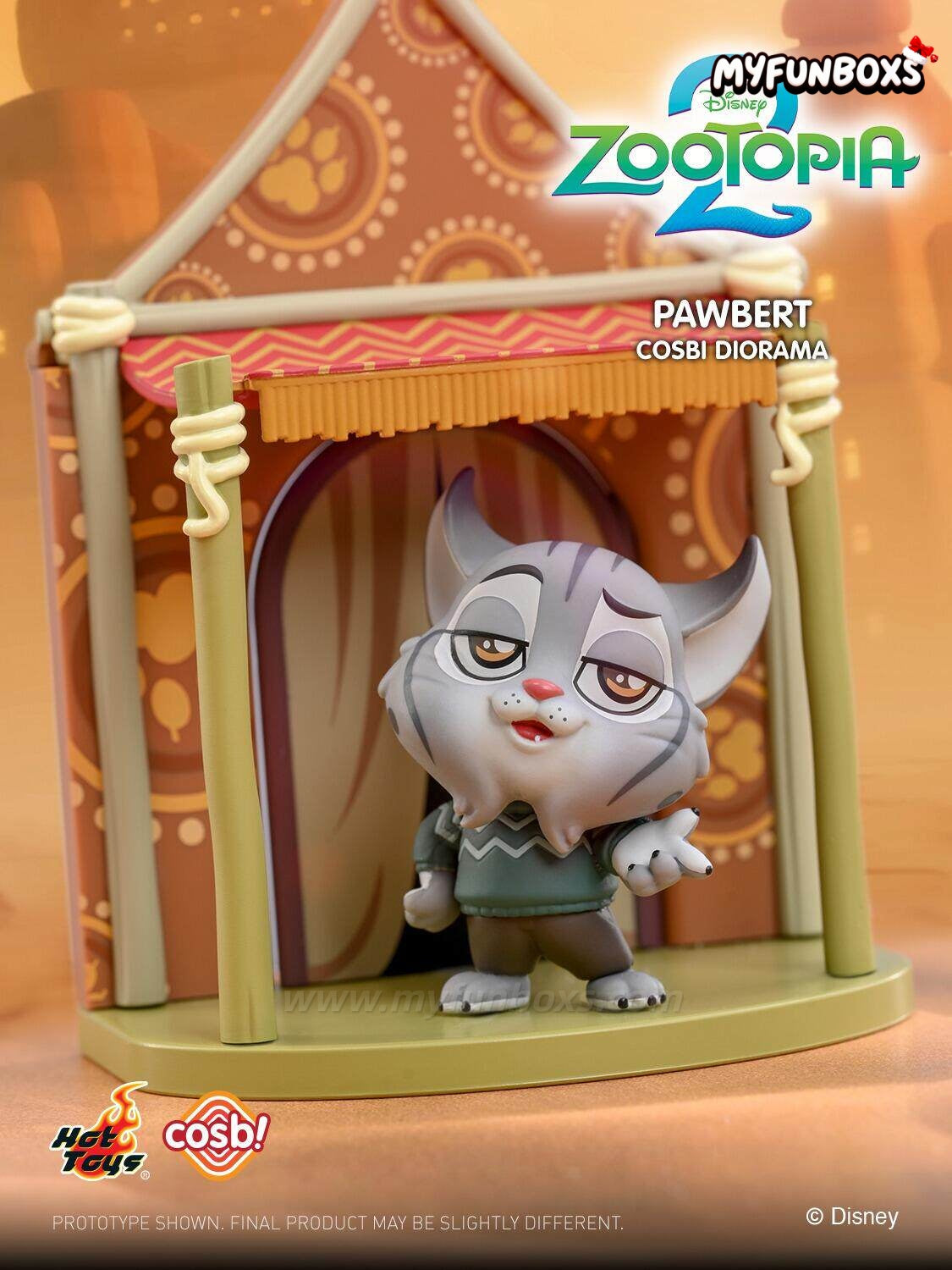 DSN Zootopia 2 COSBI Scene Collection Blind Box