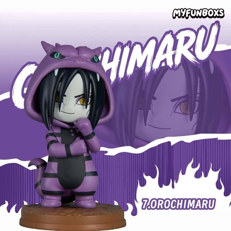 BNFIGURE Q Naruto: Shippuden Pajamars Series Vol.2 Figure Blind Box(PRE-ORDER)