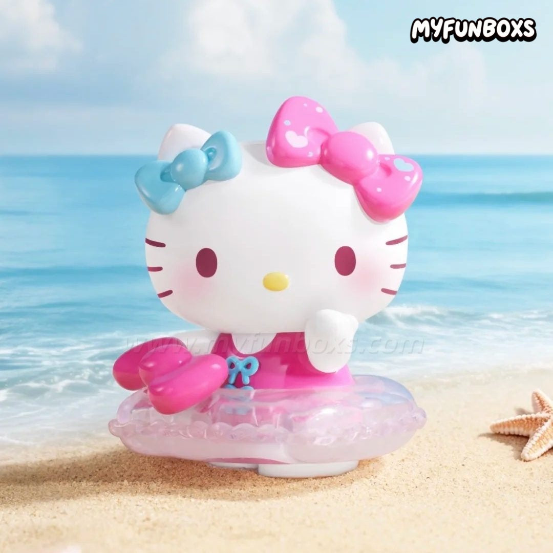Hello Kitty Summer Beach Series Figures Blind Box