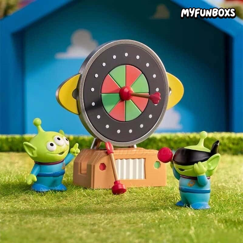 POP MART Pixar Alien Party Games Series scene blind box