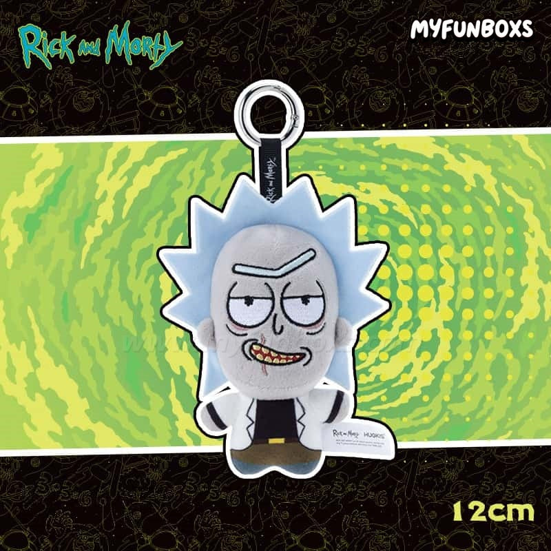 Rick and Morty Multiverse plush keychain
