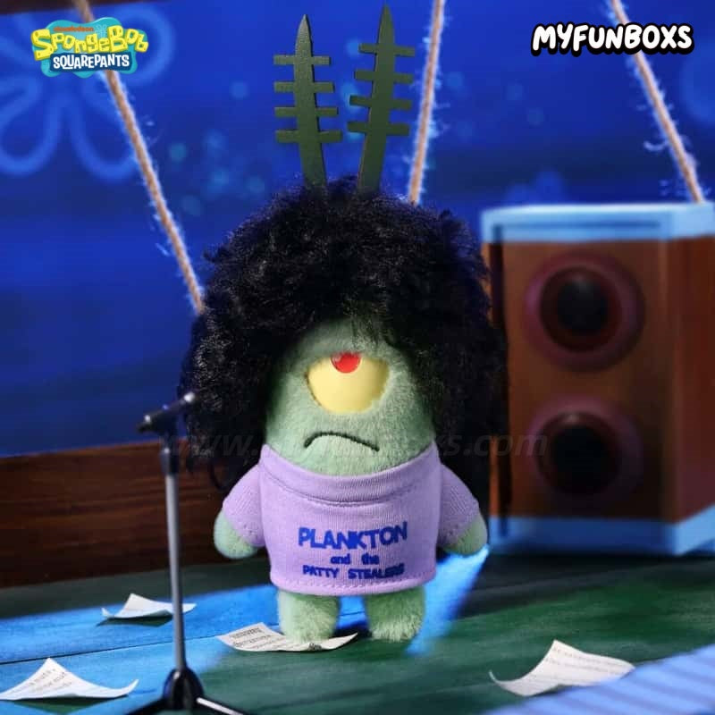 SpongeBob Bikini Bottom Plankton's Day Series plush blind box