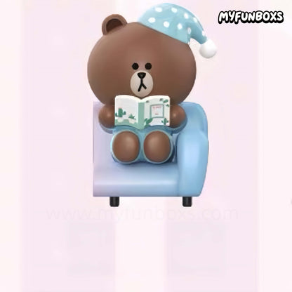 LINE FRIENDS Leisure Holiday Series Figure Blind Box