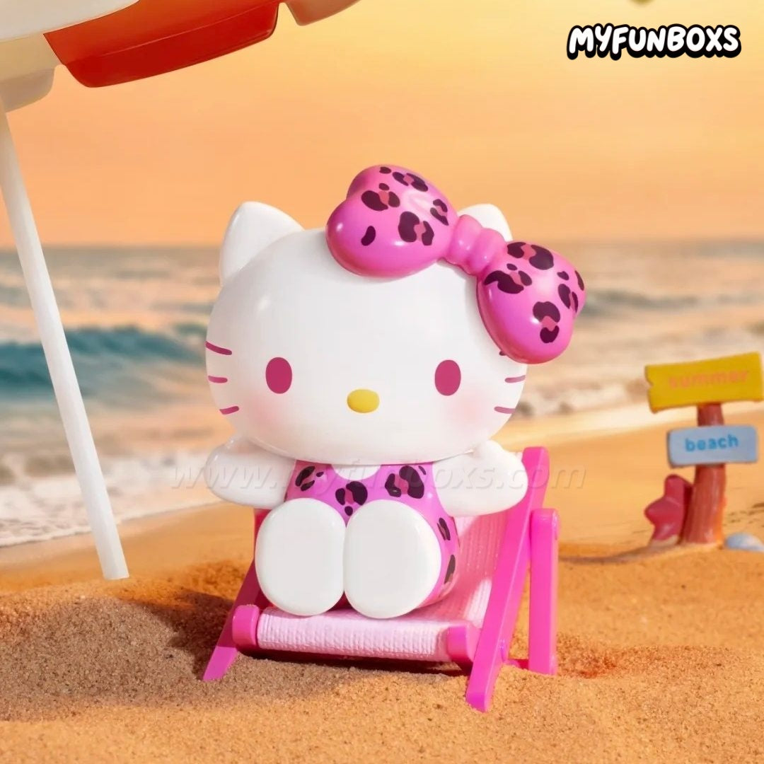 Hello Kitty Summer Beach Series Figures Blind Box