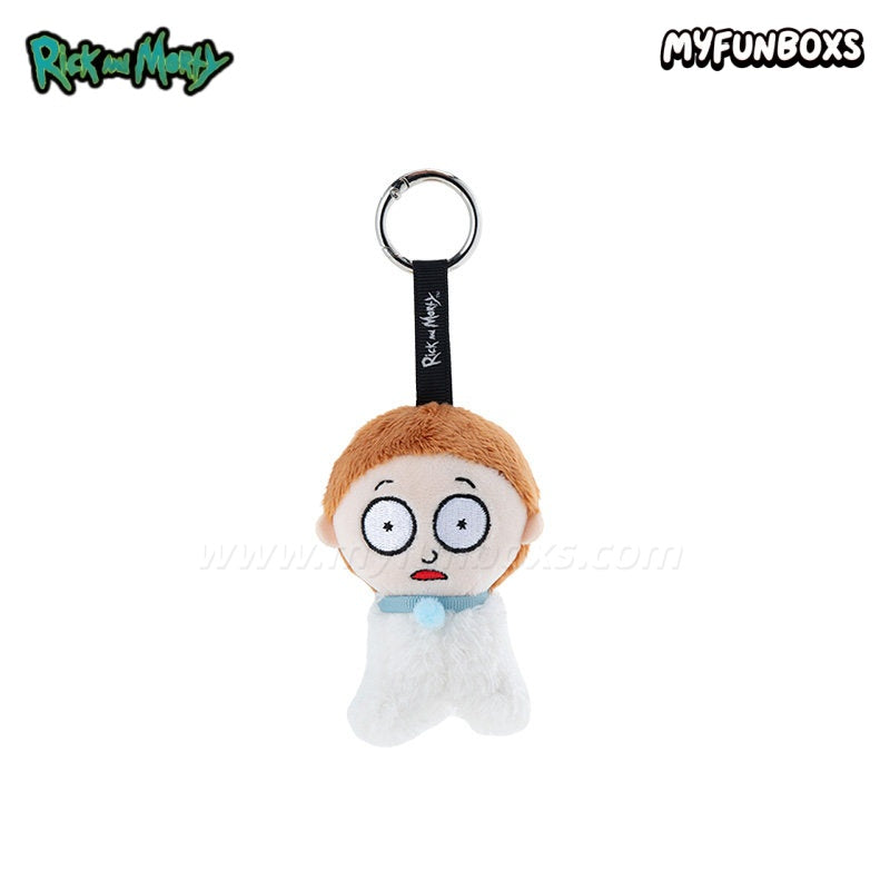 Rick and Morty plush keychain
