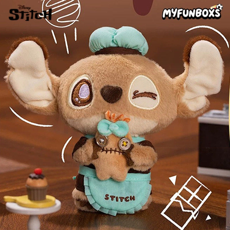 Stitch Chocolate Factory Plush Keychain Blind Box