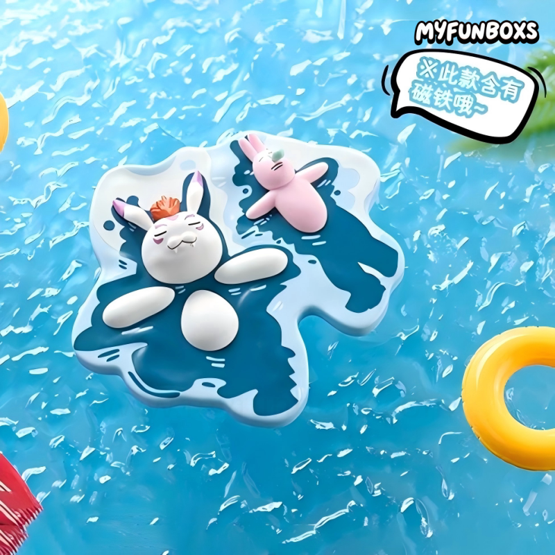 BNFQ Digimon x My Friend Rabbit Happy Companions Series Figure  Blind Box