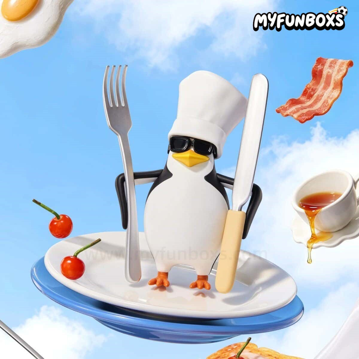 William Tell Penguin The Fine Gent Tasting Series Figure Blind Box