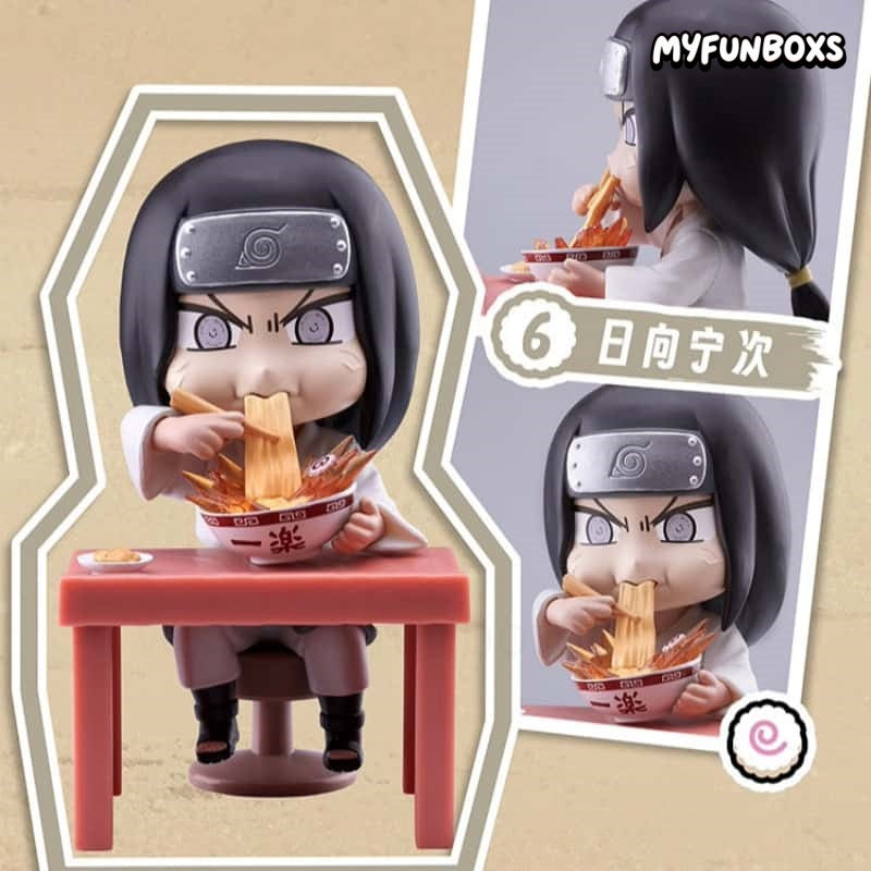 Naruto Shippuden Ramen Theme Series Figure Blind Box Neji Hyuga