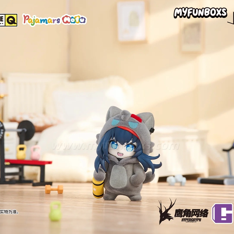 Arknights Pajamars Mofu Vol.1 flocked figure blind box
