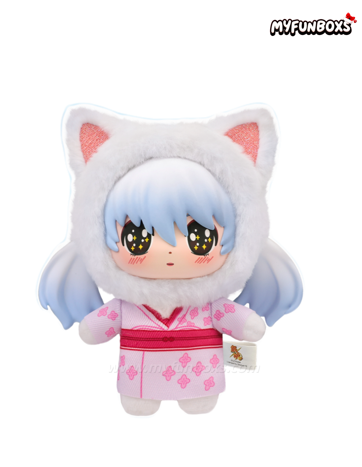 Gintama Beast House Series Vinyl Plush Keychain Blind Box(Pre-Order)