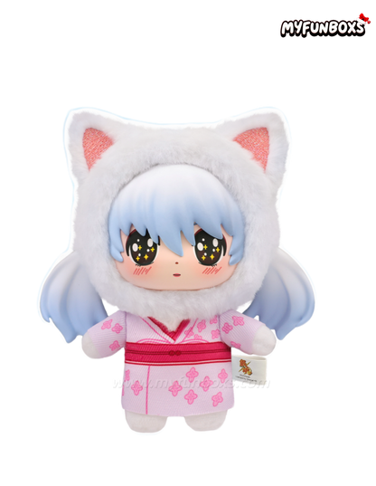 Gintama Beast House Series Vinyl Plush Keychain Blind Box(Pre-Order)