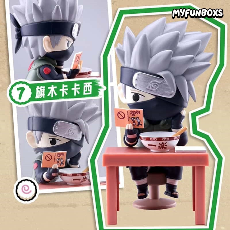 Naruto Shippuden Ramen Theme Series Figure Blind Box Kakashi Hatake