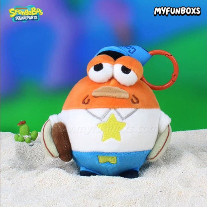 SpongeBob SquarePants Bikini Bottom Chubby Fish Series Plush Blind Box(PRE-ORDER)