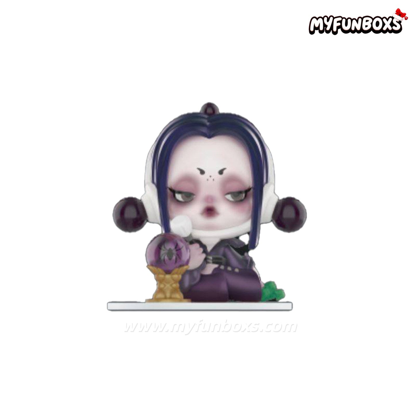 POP MART SKULLPANDA × The Addams Family Series Figure Blind Box (Whole Set Opened)