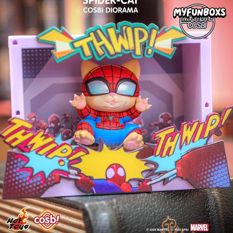 Hot Toys Spider-Verse Cosbi Diorama blind box