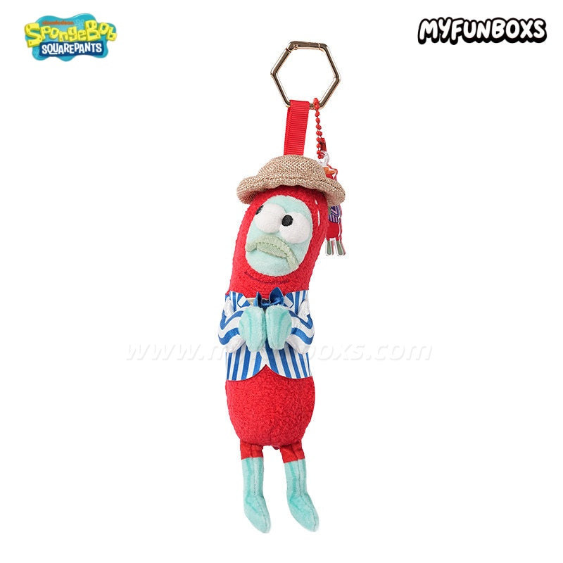 SpongeBob SquarePants Bikini Bottom Buddies Series Posable Plush Keychain