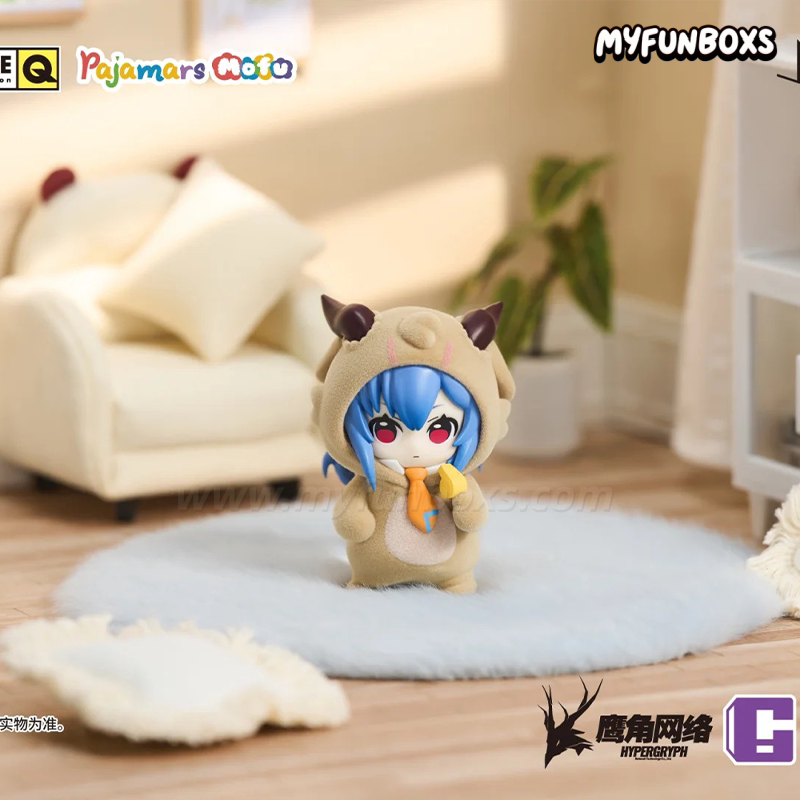 Arknights Pajamars Mofu Vol.1 flocked figure blind box