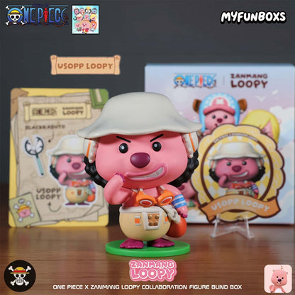 ZANMANG LOOPY × One Piece collaboration figure blind box